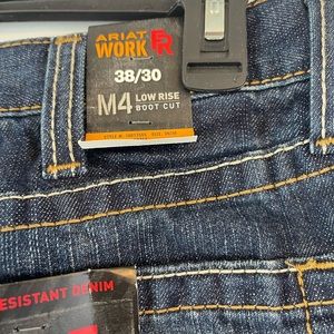 Araiat mens Jeans 38/30 FR M4 Boot Cut Jeans New with tag